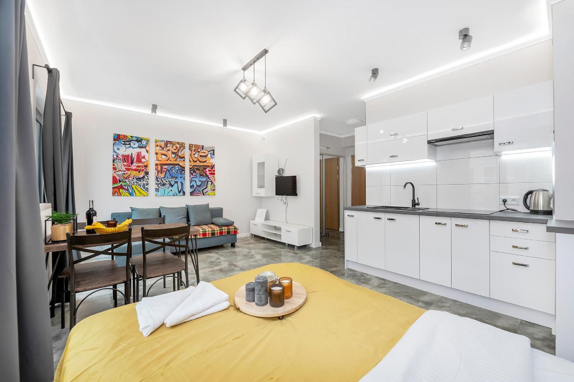 לודז' Lumina Comfy Apart Near The Railway Station מראה חיצוני תמונה