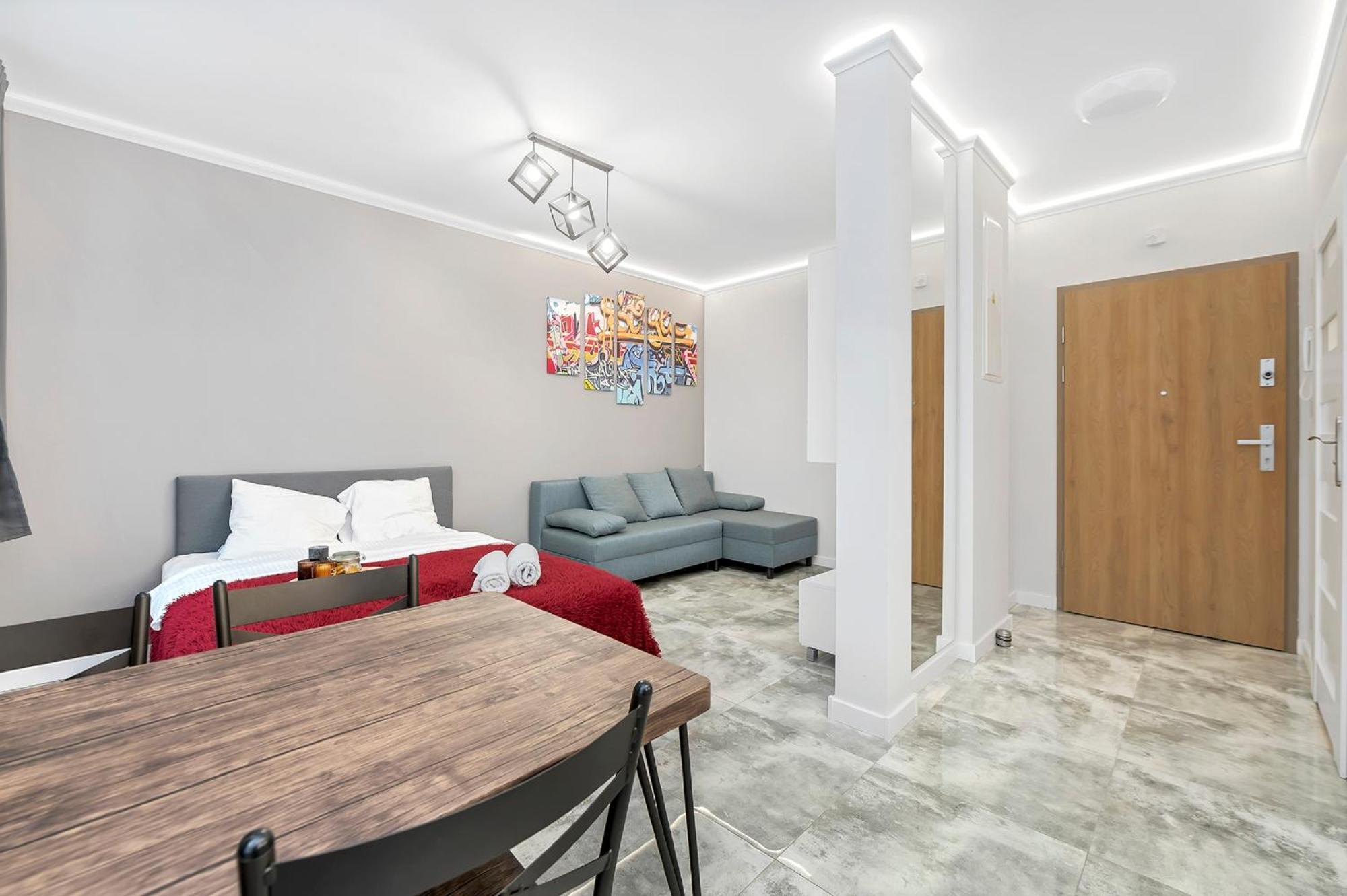 לודז' Lumina Comfy Apart Near The Railway Station מראה חיצוני תמונה