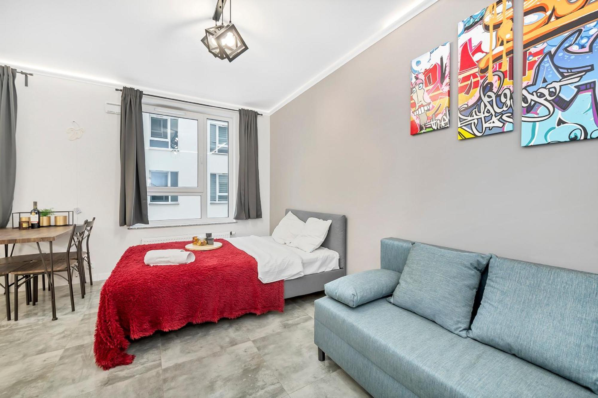 לודז' Lumina Comfy Apart Near The Railway Station מראה חיצוני תמונה