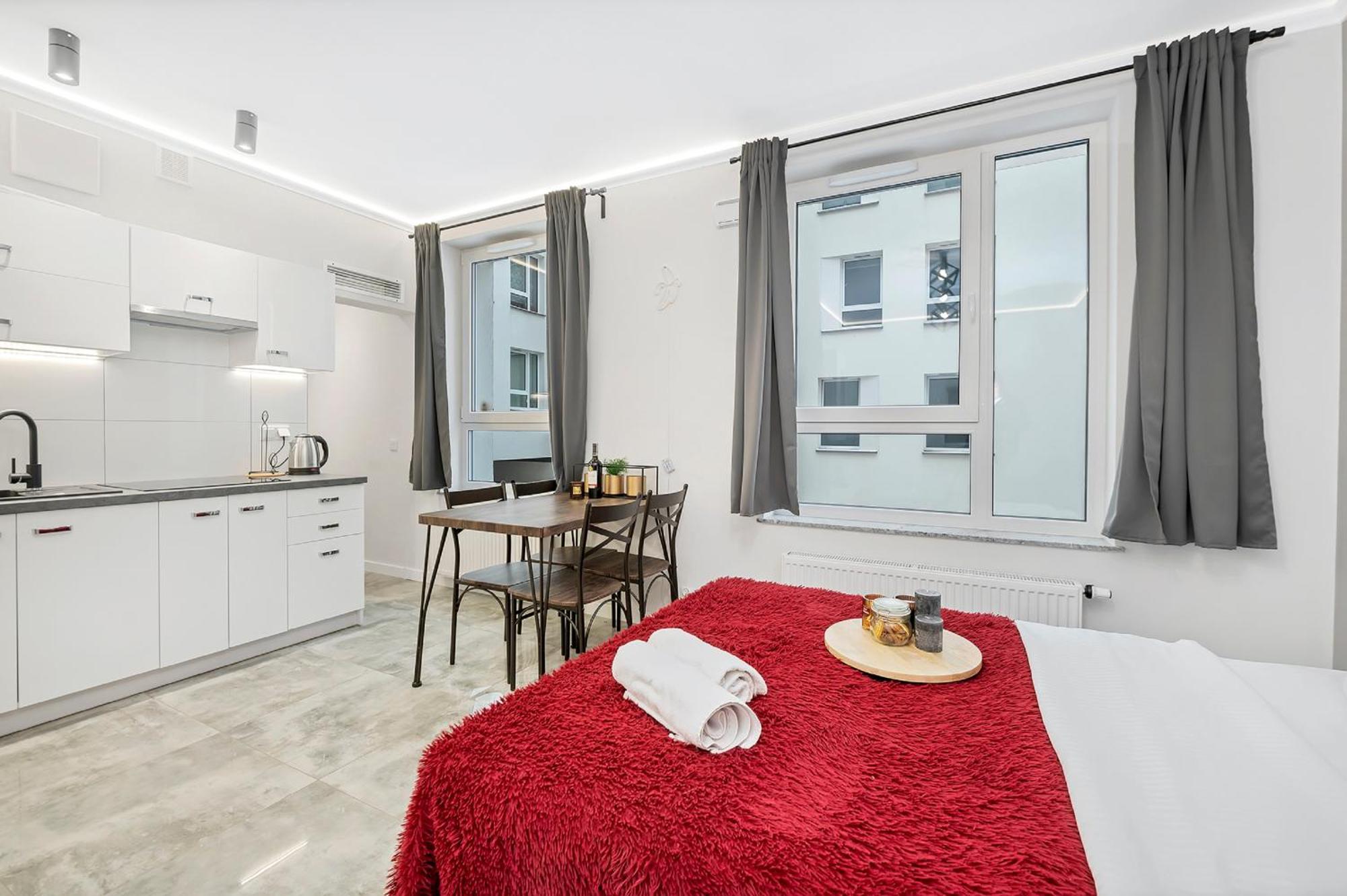 לודז' Lumina Comfy Apart Near The Railway Station מראה חיצוני תמונה